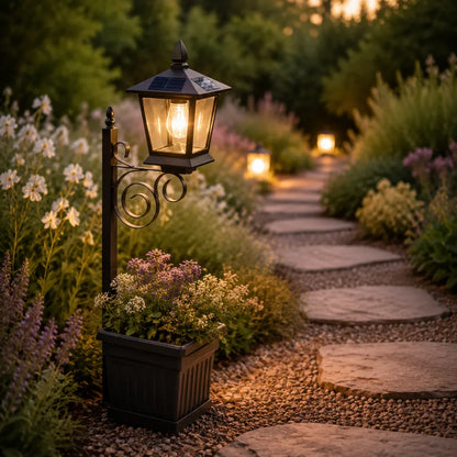HeritageGlow™ Lanterna com floreira
