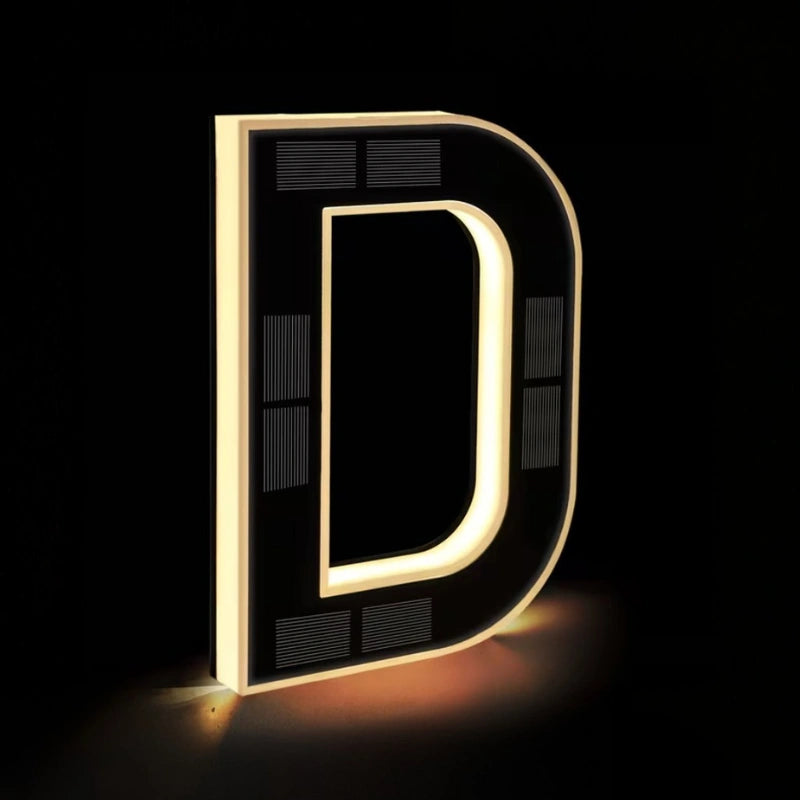 Solar House Number Light