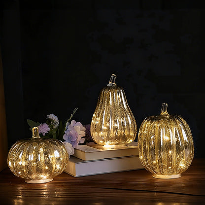 HarvestGlow™ Hand-Blown Glass Lamp