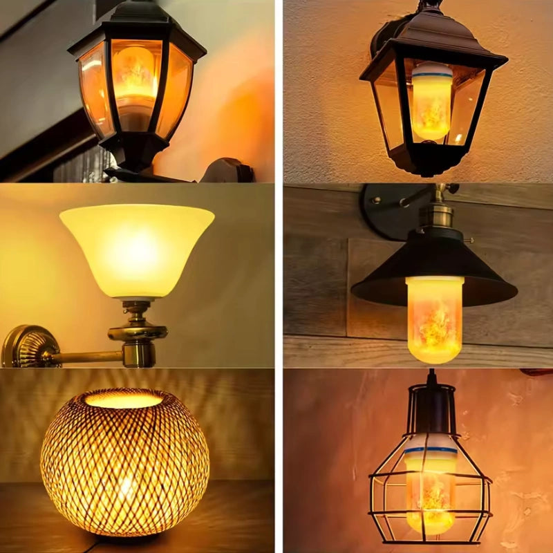 Flame-Effect LED Bulb