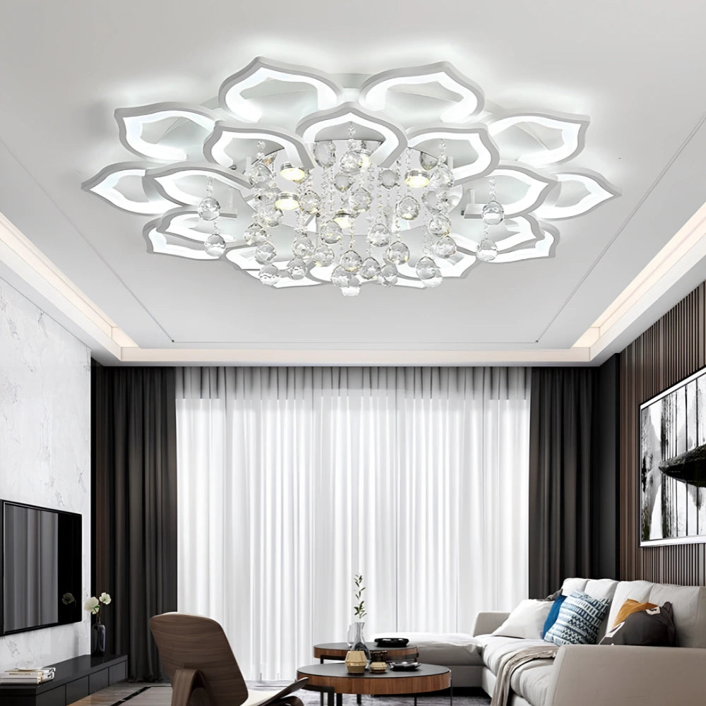 Lotus™ Candelabro de cristal