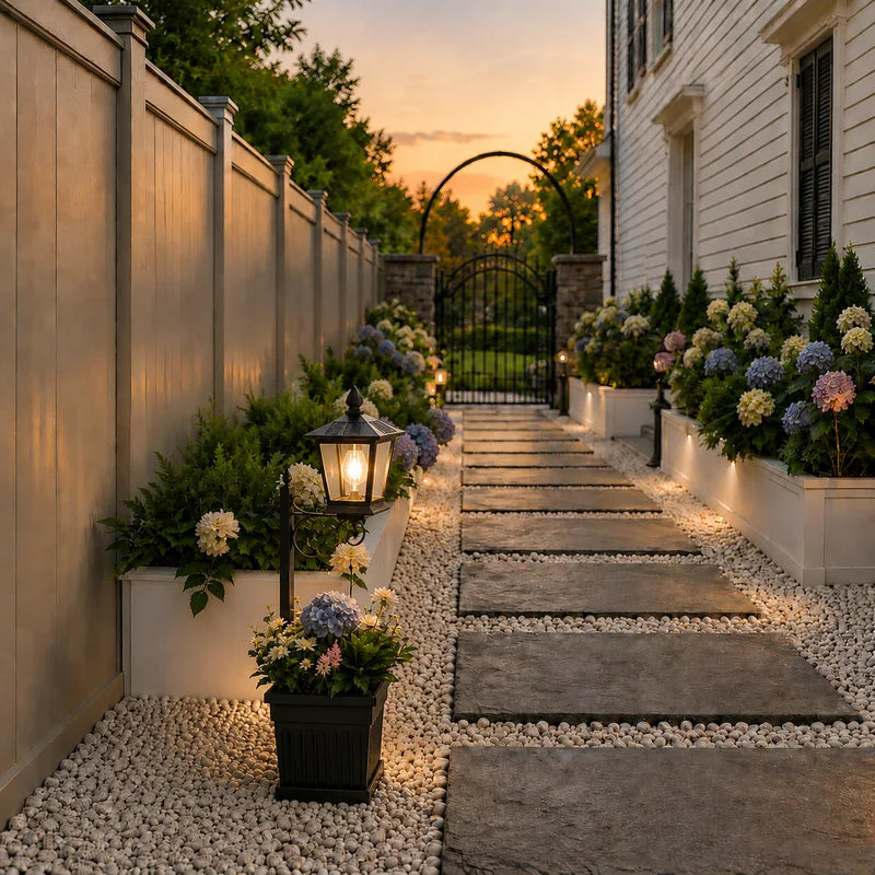 HeritageGlow™ Lanterna com floreira