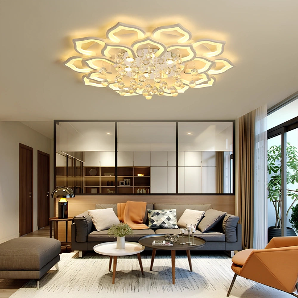 Lotus™ Candelabro de cristal