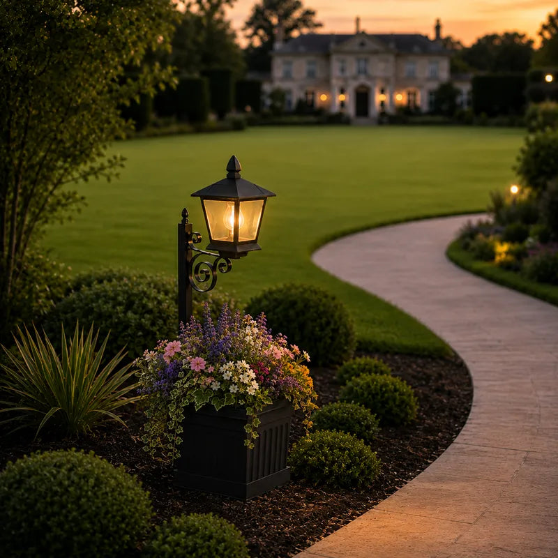 HeritageGlow™ Lanterna com floreira