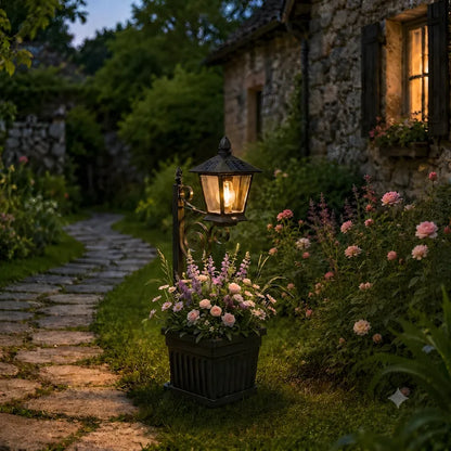 HeritageGlow™ Lanterna com floreira
