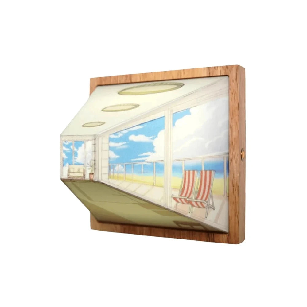 3D 착시 아트 조명