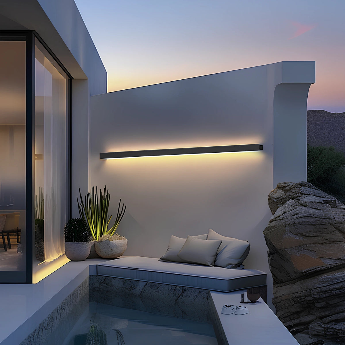 Linear Luxe™ Εξωτερικό φωτιστικό τοίχου