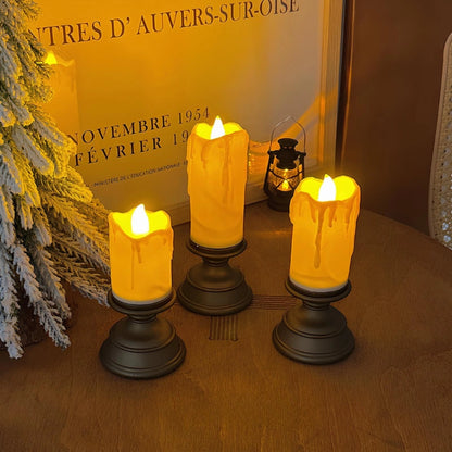 Flameless Block Candles