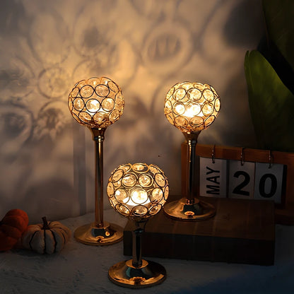 CrystalGlow™ Kerzenhalter