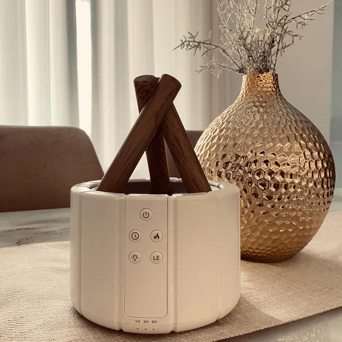 Humidificateur de feu de camp