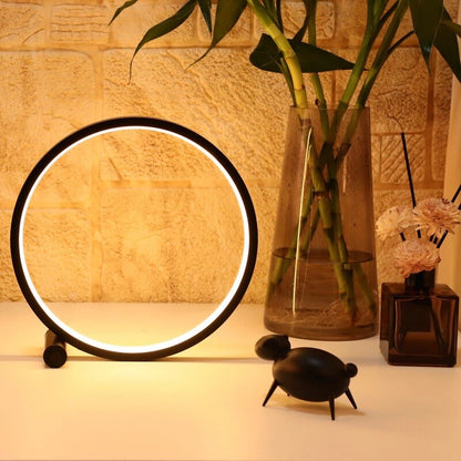 Luminária de cabeceira halo