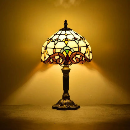Lámpara de vidrio antiguo