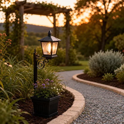 HeritageGlow™ Lanterna com floreira