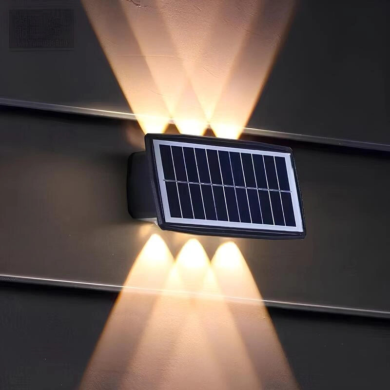 Solar Powered Wall Sconce