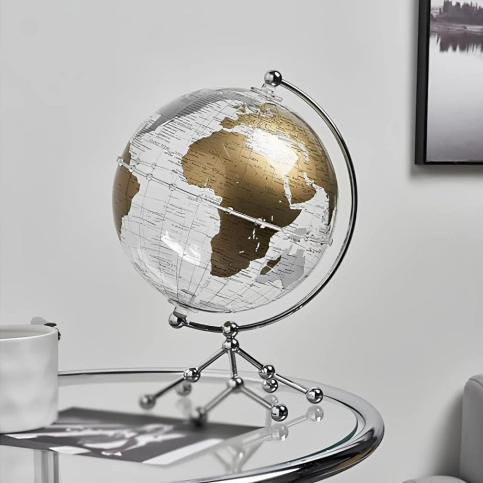 Moderne wereldbol licht
