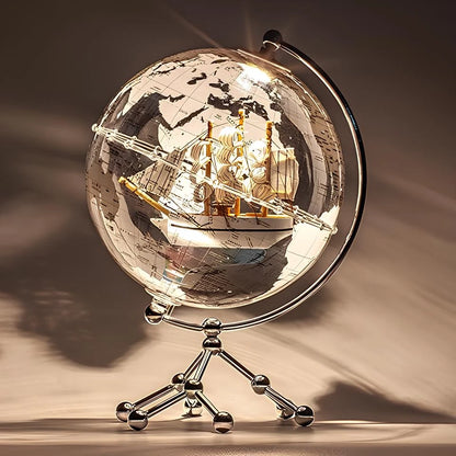 Moderne wereldbol licht