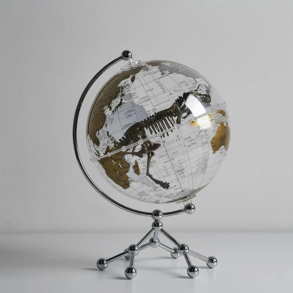 Moderne wereldbol licht