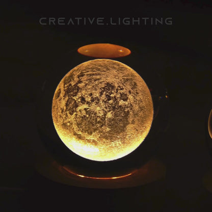 Bola de cristal luminosa