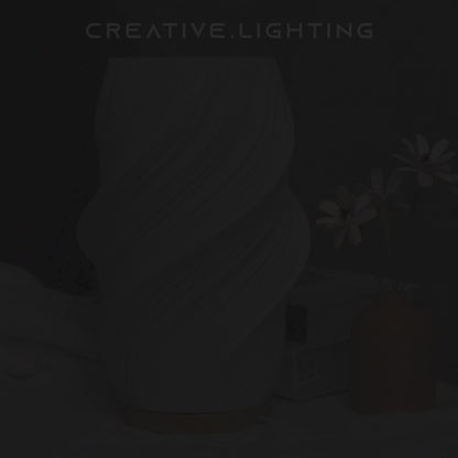 Serene Wavecrest Lamp