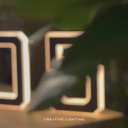 Solar House Number Light
