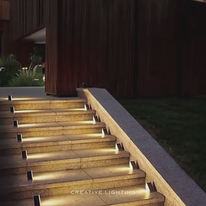 Solar Powered Stair Lights