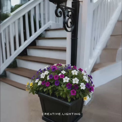 HeritageGlow™ Lanterna com floreira