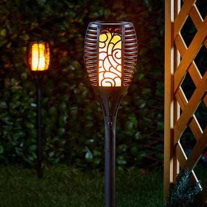 Antorcha solar para exteriores