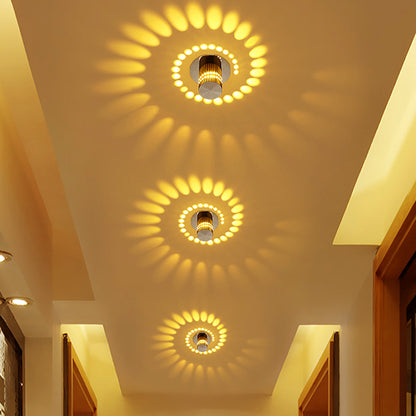 Luz en espiral