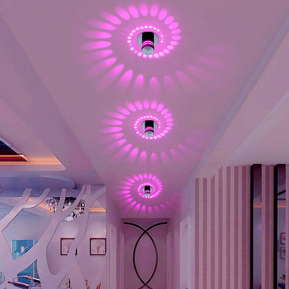 Luz en espiral
