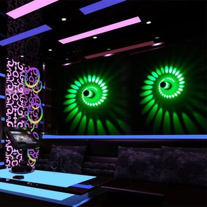 Luz en espiral